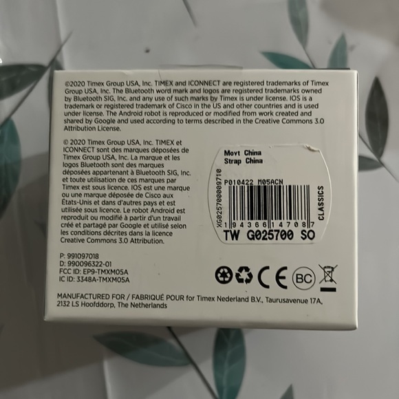 iConnect Timex Active Smartwatch w/ Heart Rate Notifications Activity Tracking - Picture 7 of 7